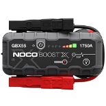 RRP £160.00 NOCO Boost X GBX55 12V UltraSafe Portable Lithium Car Jump Starter, Heavy-Duty Battery