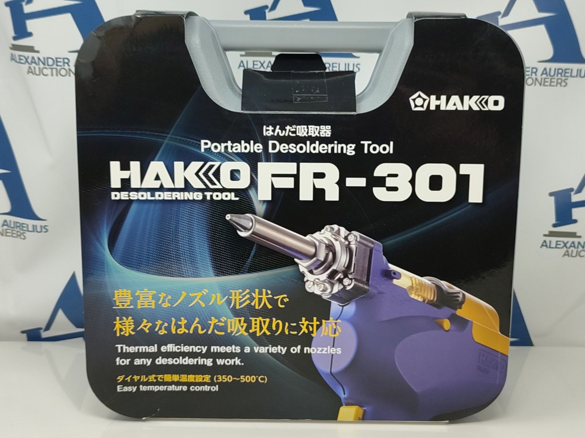 RRP £399.00 Hakko FR301 -22 Vacuum DeSoldering Pump Tool - Handheld Portable de soldering station - Image 2 of 3