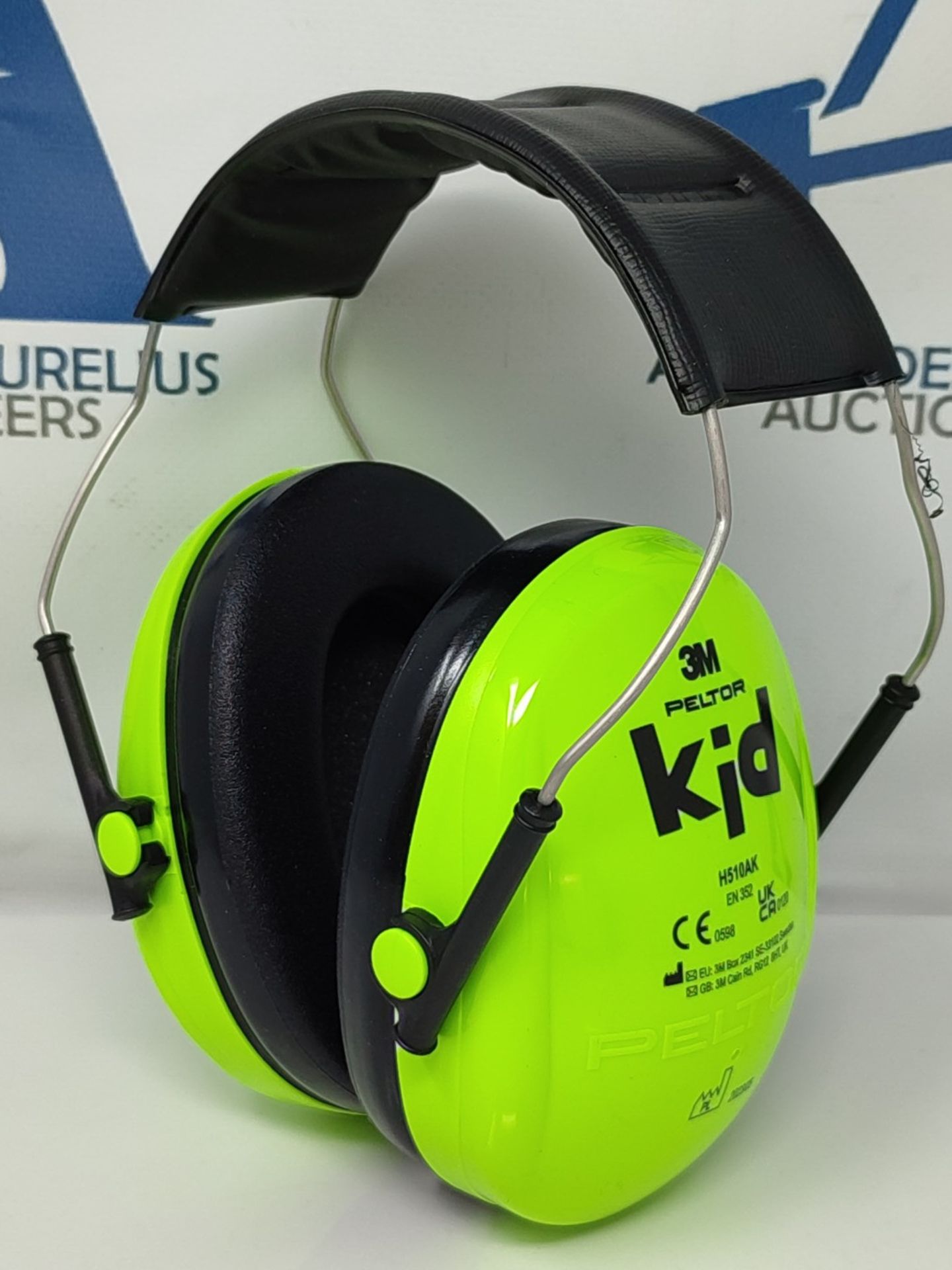 3M Peltor Kid Ear Defender Children H510AK, neon green, Child Hearing Protection / Ear - Image 2 of 2