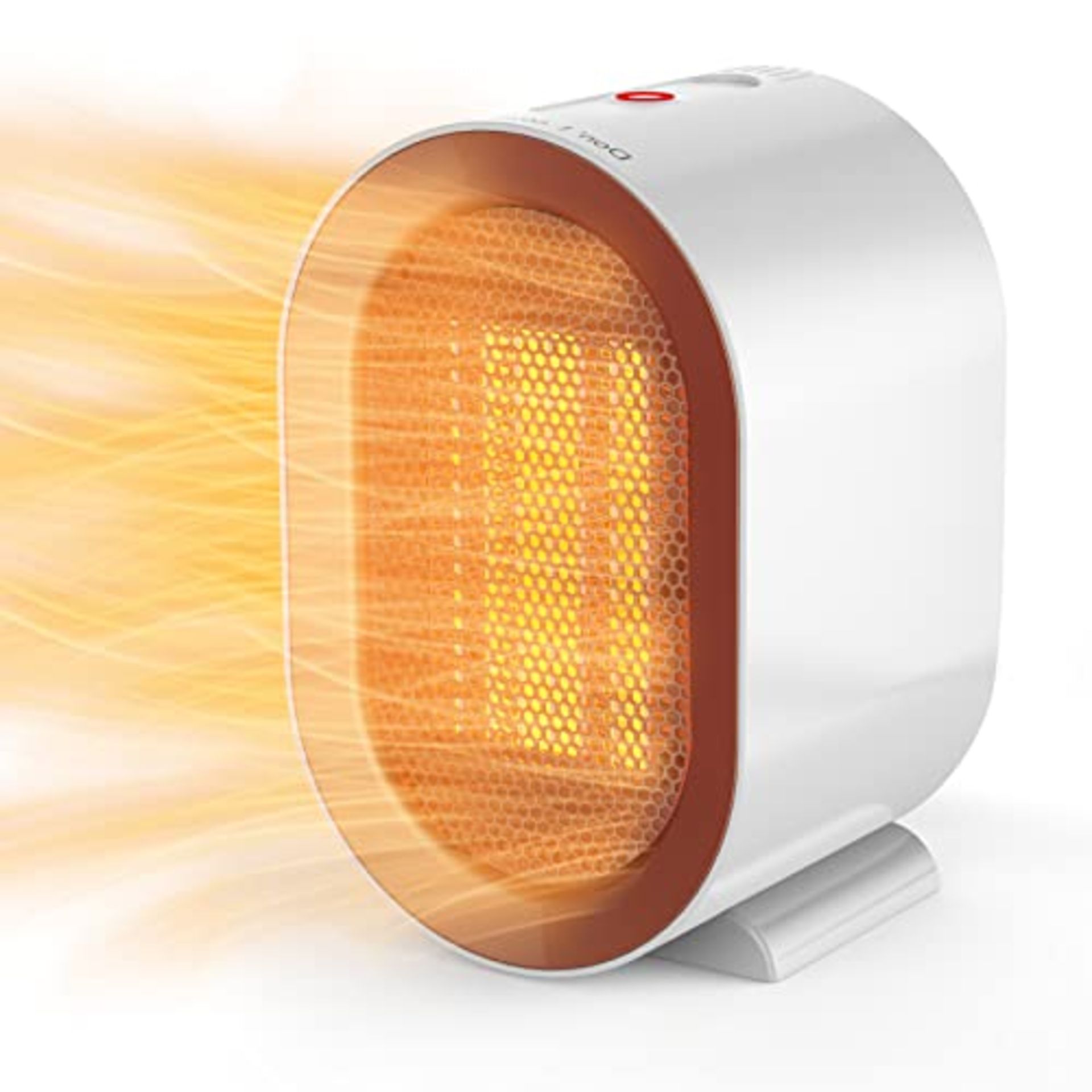 Electric Heater, Space Heater with 1200W/ 800W Heating Modes Portable Ceramic Plug in