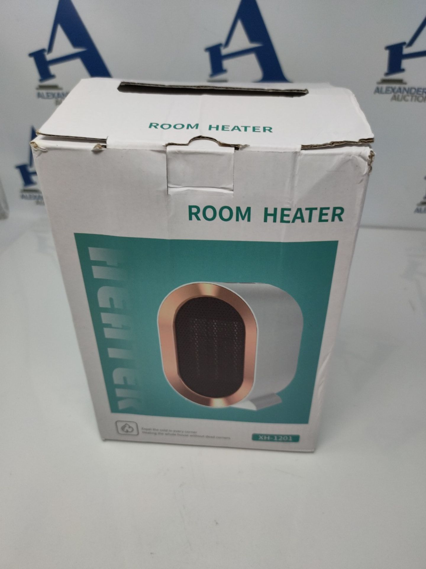 Electric Heater, Space Heater with 1200W/ 800W Heating Modes Portable Ceramic Plug in - Image 2 of 3