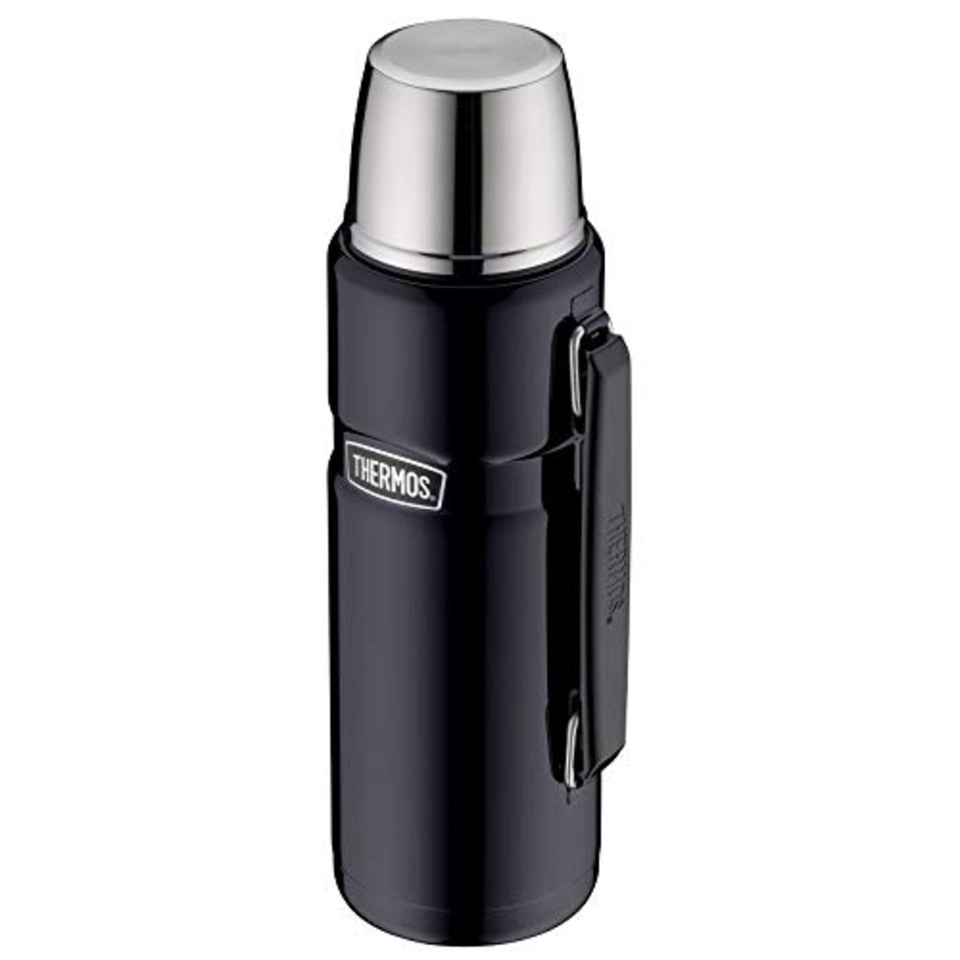 Thermos Stainless King Flask, Midnight Blue, 1.2 L, 33.6 x 11.99 x 33.6 cm, 183267