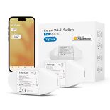 Meross WiFi Smart Switch Works with Apple HomeKit, DIY Smart Switch Module Remote and