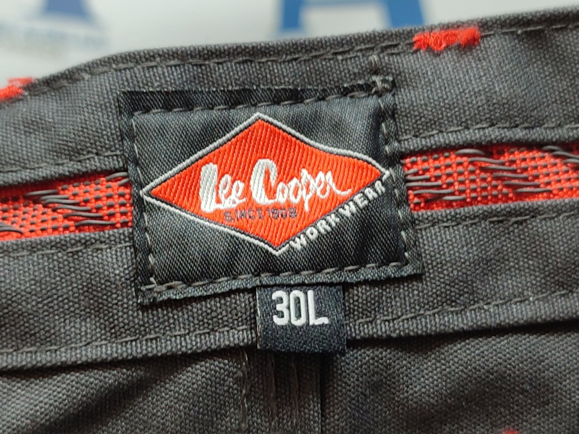 Lee Cooper LCPNT216 Mens Multi & Holster Pocket Kneepad Work Safety Cargo Pants Trouse - Image 2 of 2