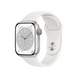 RRP £479.00 [INCOMPLETE] Apple Watch Series 8 (GPS + Cellular 41mm) Smart watch - Silver Aluminium
