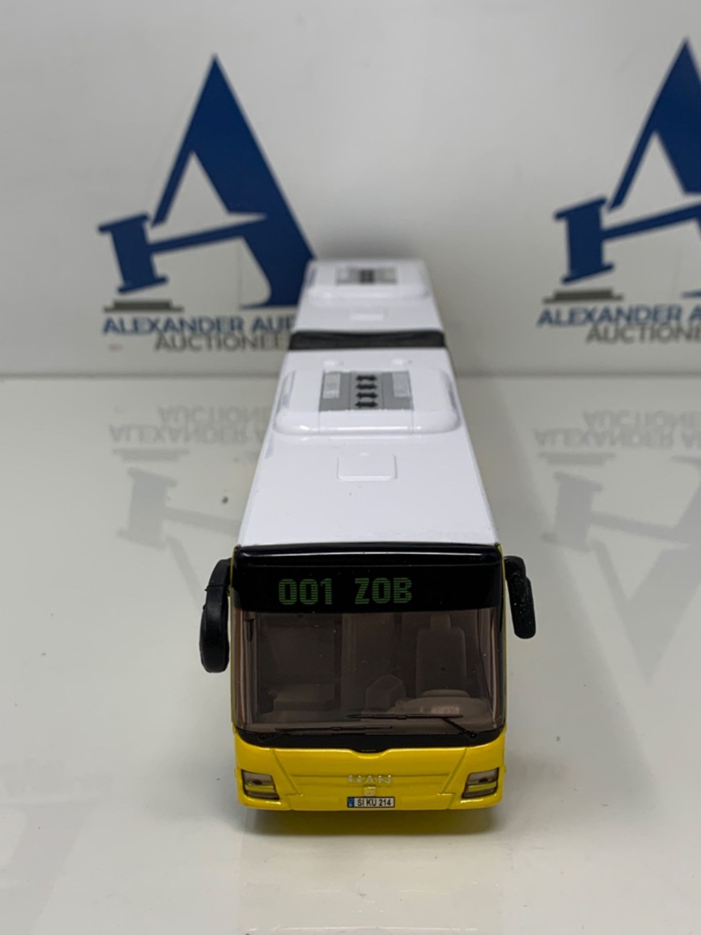 siku 3736, Articulated Bus, 1:50, Metal/Plastic, Yellow, Rubber tyres, Functional door - Image 2 of 3
