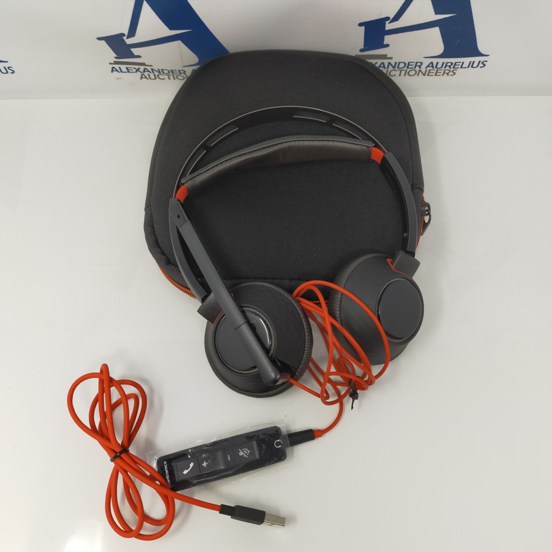 RRP £75.00 Plantronics - Blackwire C5220 - Wired, Dual-Ear (Stereo) Headset with Boom Mic - USB-A - Image 2 of 2