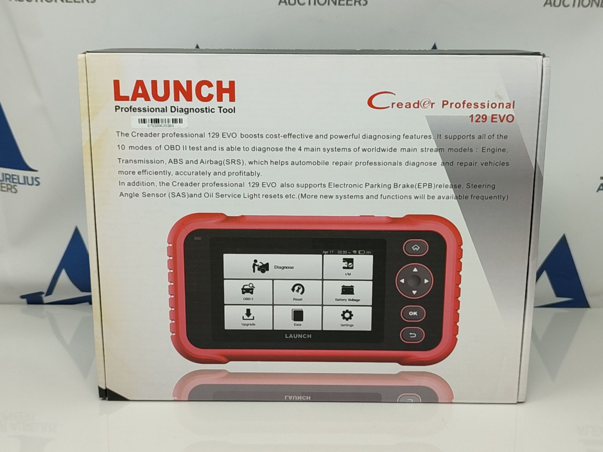 RRP £274.00 LAUNCH Europe CRP 129EVO obd2 code reader 4 Systems Engine ABS, SRS, AT, Oil lamp/dpf - Image 11 of 15