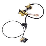 HouYeen Front and Rear Hydraulic Disc Brake Master Cylinder Caliper Assembly for Dirt