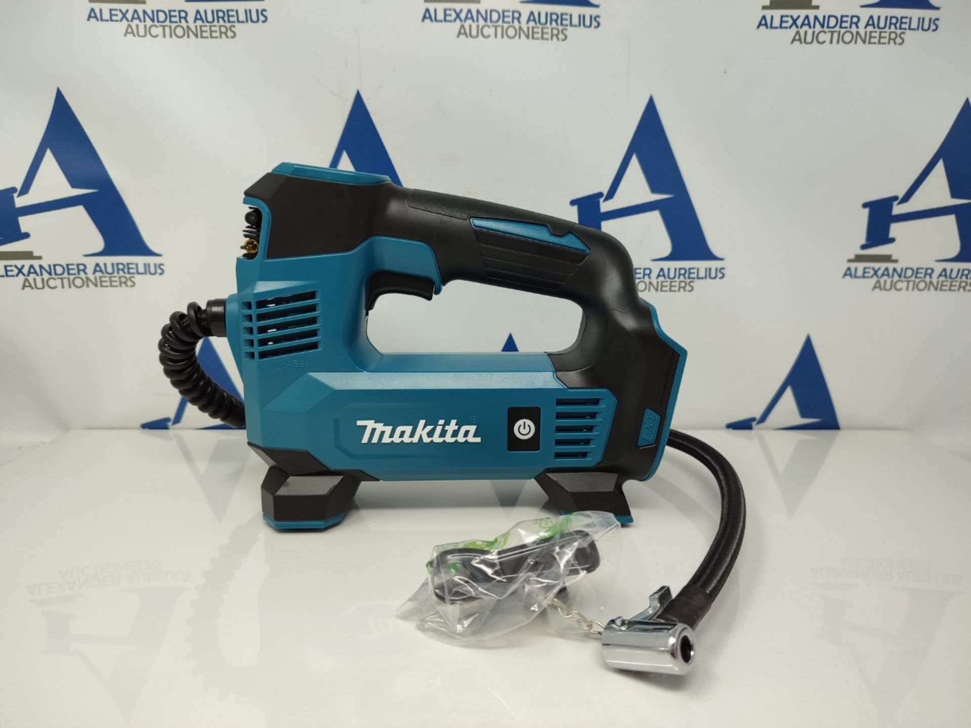 Makita DMP180Z 18V Li-ion LXT Inflator - Batteries and Charger Not Included, Blue/Silv - Image 4 of 10