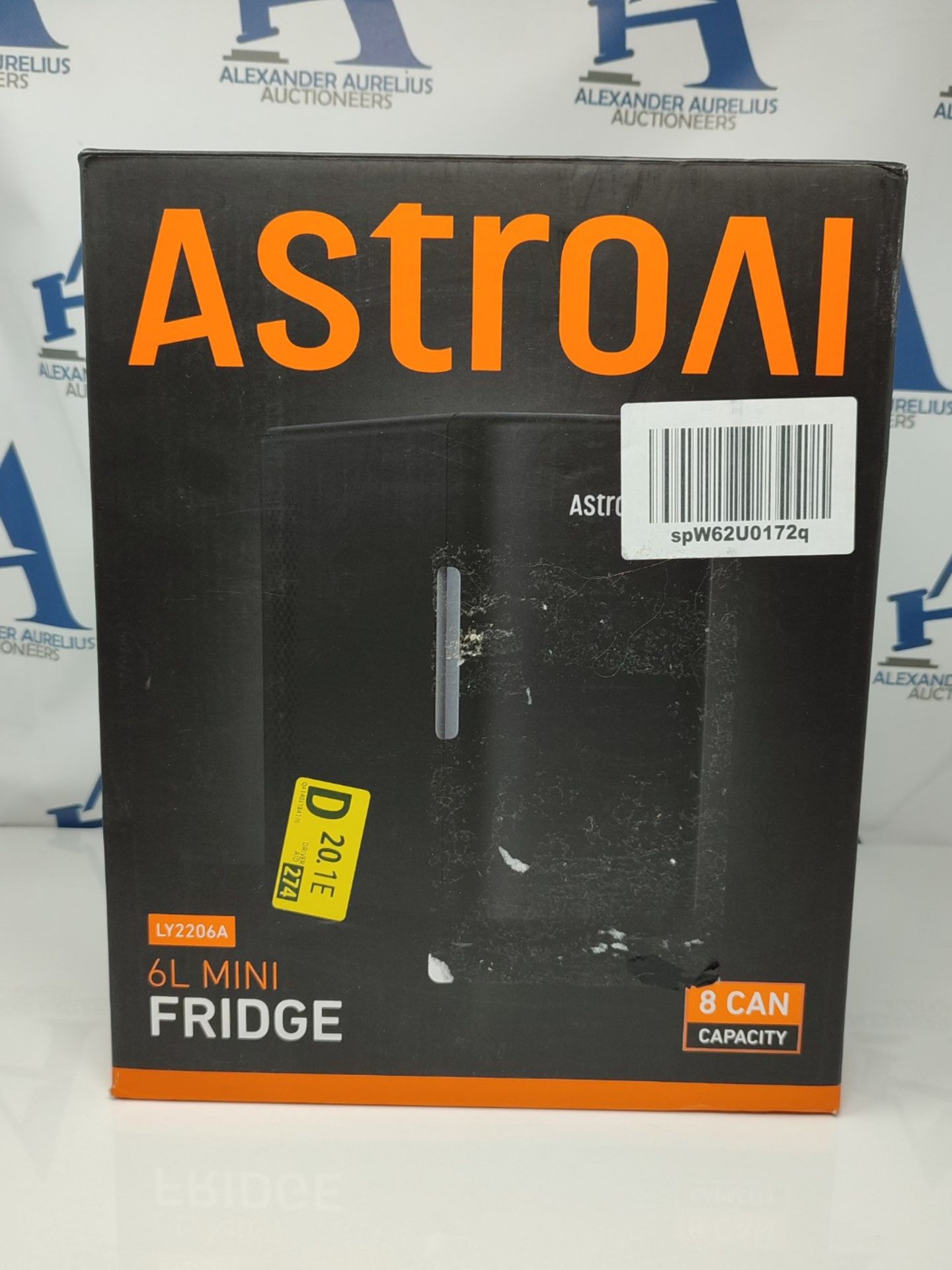 AstroAI Mini Fridge 6 Litre / 8 Can | Cooler and Warmer | AC/DC | Small Fridge for Bed - Image 2 of 10