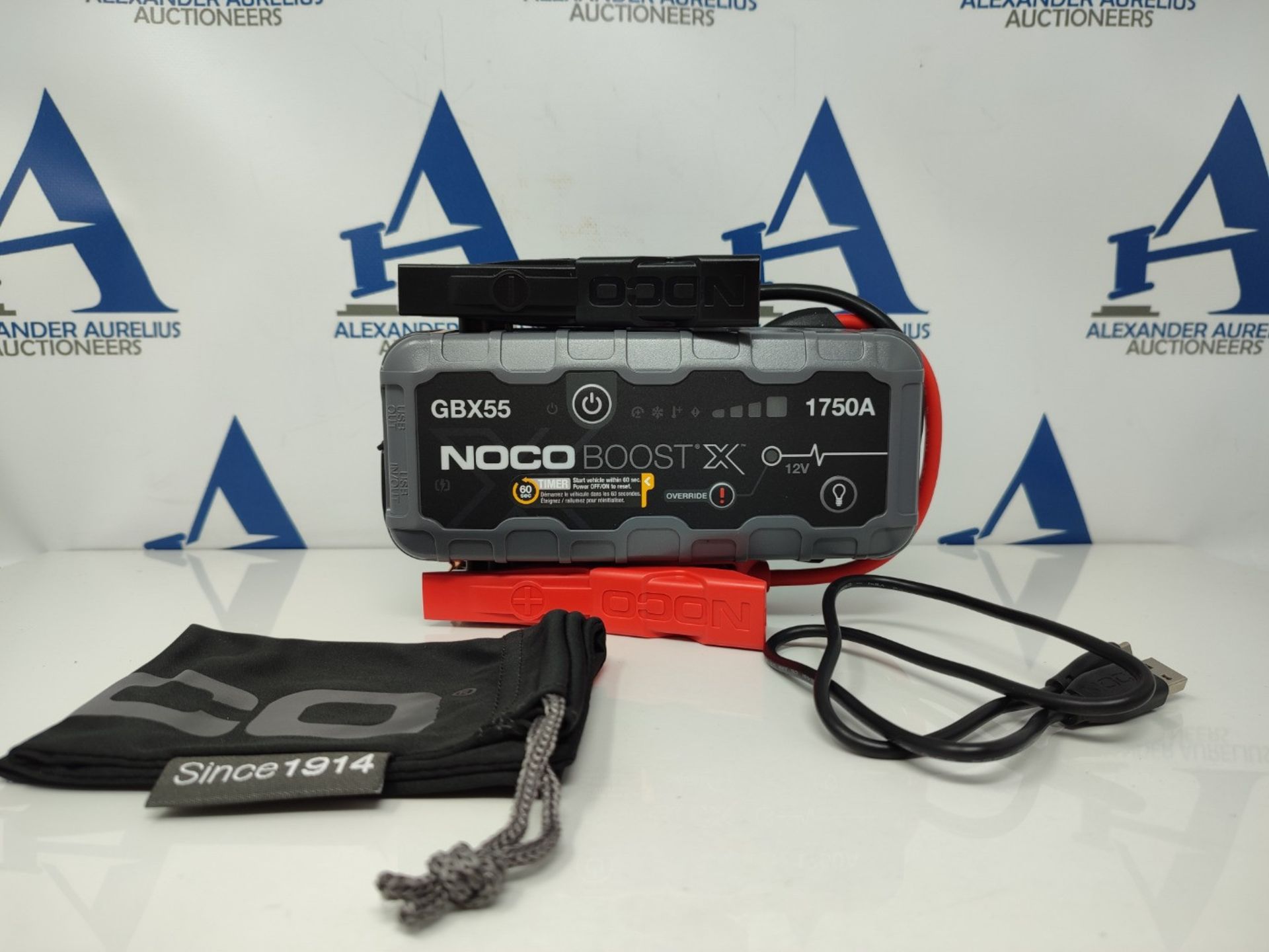 RRP £184.00 NOCO Boost X GBX55 12V UltraSafe Portable Lithium Car Jump Starter, Heavy-Duty Battery - Image 2 of 10