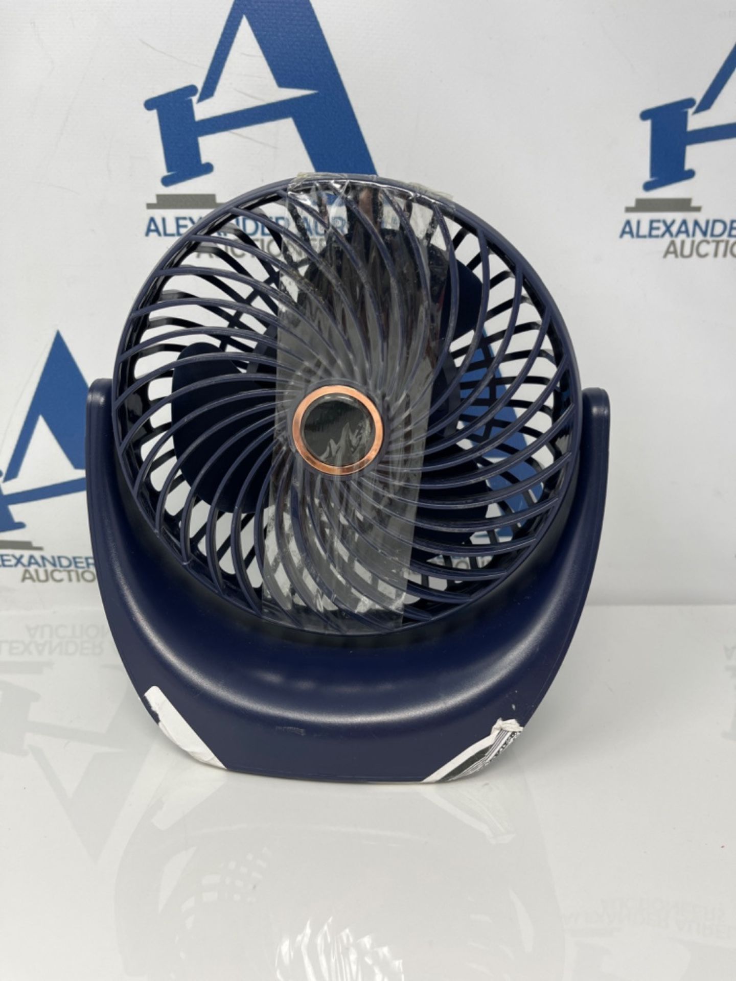 Mini Desk Fan, USB Table Fan with 5 Speeds Strong Airflow,Cooling Fan with Portable & - Image 7 of 8