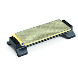 RRP £161.00 [INCOMPLETE] DMT W250EC-WB 10-Inch DuoSharp Extra-Fine/Coarse Bench Stone with Base -