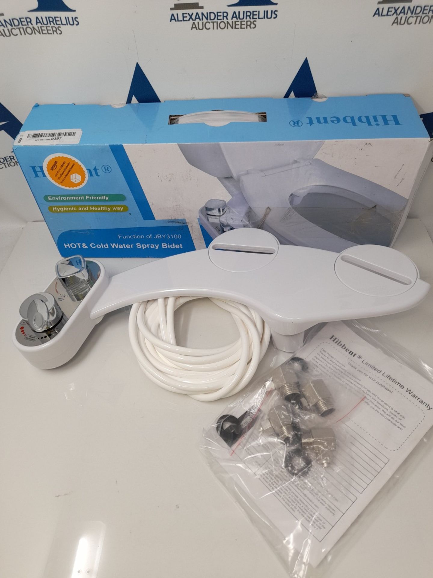 Bidet Toilet Seat Attachment, Hot&Cold Sprayer Bidet Non-Electric Mechanical, Self-Cle - Image 2 of 3