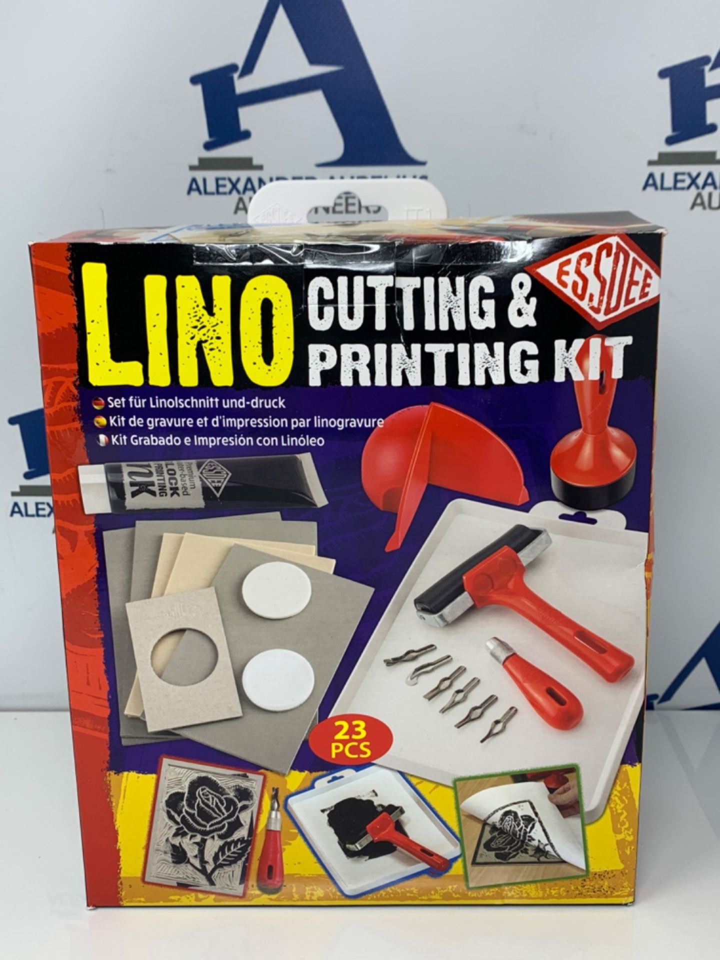 Essdee Lino Cutting & Printing Kit (23 Pieces)
