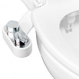 Bidet Toilet Seat Attachment, Hot&Cold Sprayer Bidet Non-Electric Mechanical, Self-Cle