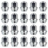 Ellis Excellence Set of Alloy Wheel Nuts. M12 x 1.5, Taper, 19mm Hex, Compatible With