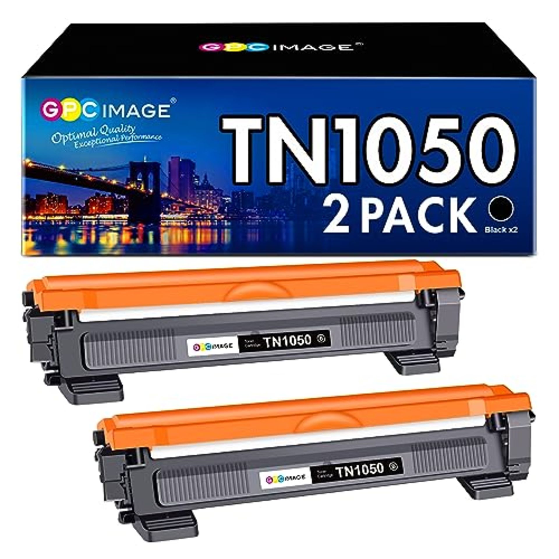 GPC Image Compatible Toner Cartridges Replacement for Brother TN1050 to use with HL-11