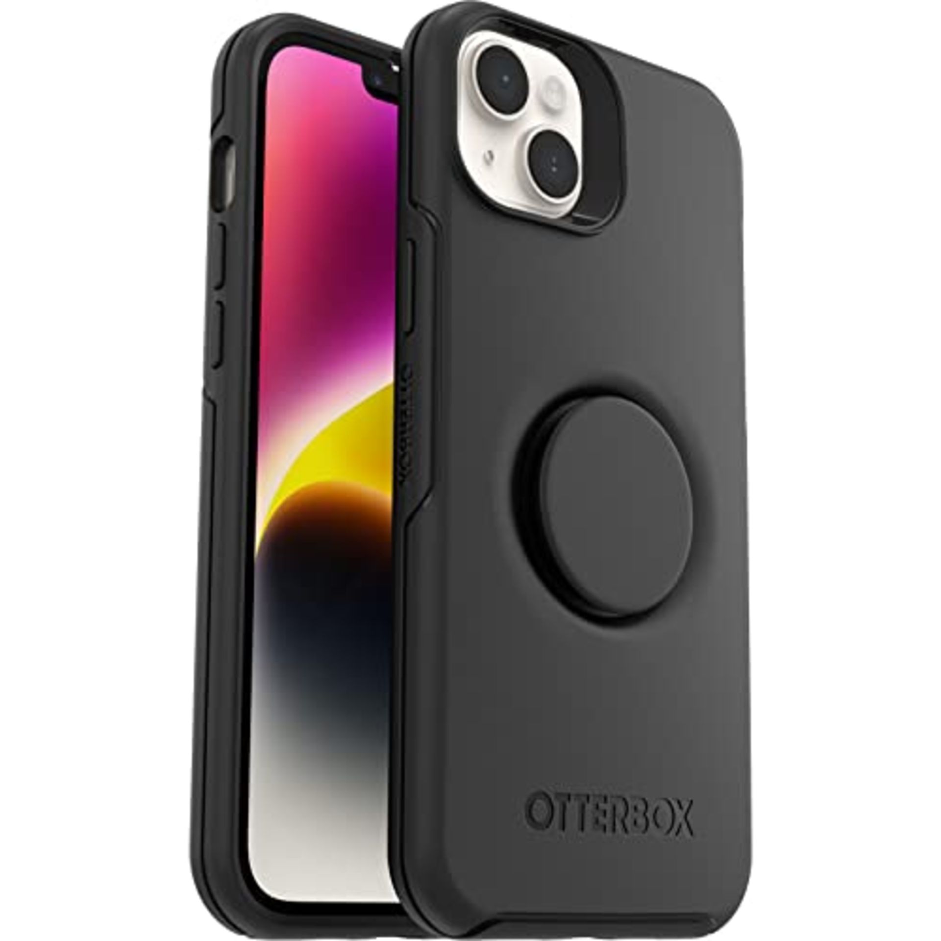 OtterBox Otter+Pop Case for iPhone 14 Plus, Shockproof, Drop proof, Protective Case wi