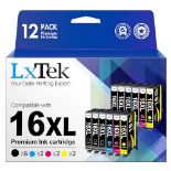 LxTek Compatible Ink Cartridge Replacement for Epson 16XL for Epson Workforce WF-2750