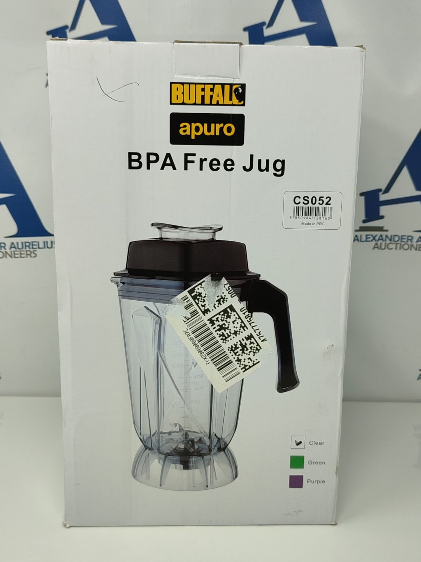 RRP £91.00 Buffalo Spare 2.5 Litre Jug for Buffalo Bar Blenders, BPA-Free Plastic, Heat Resistant - Image 2 of 3