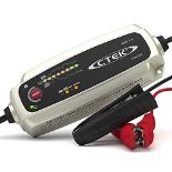 RRP £76.00 CTEK MXS 5.0 Battery Charger with Automatic Temperature Compensation, Black