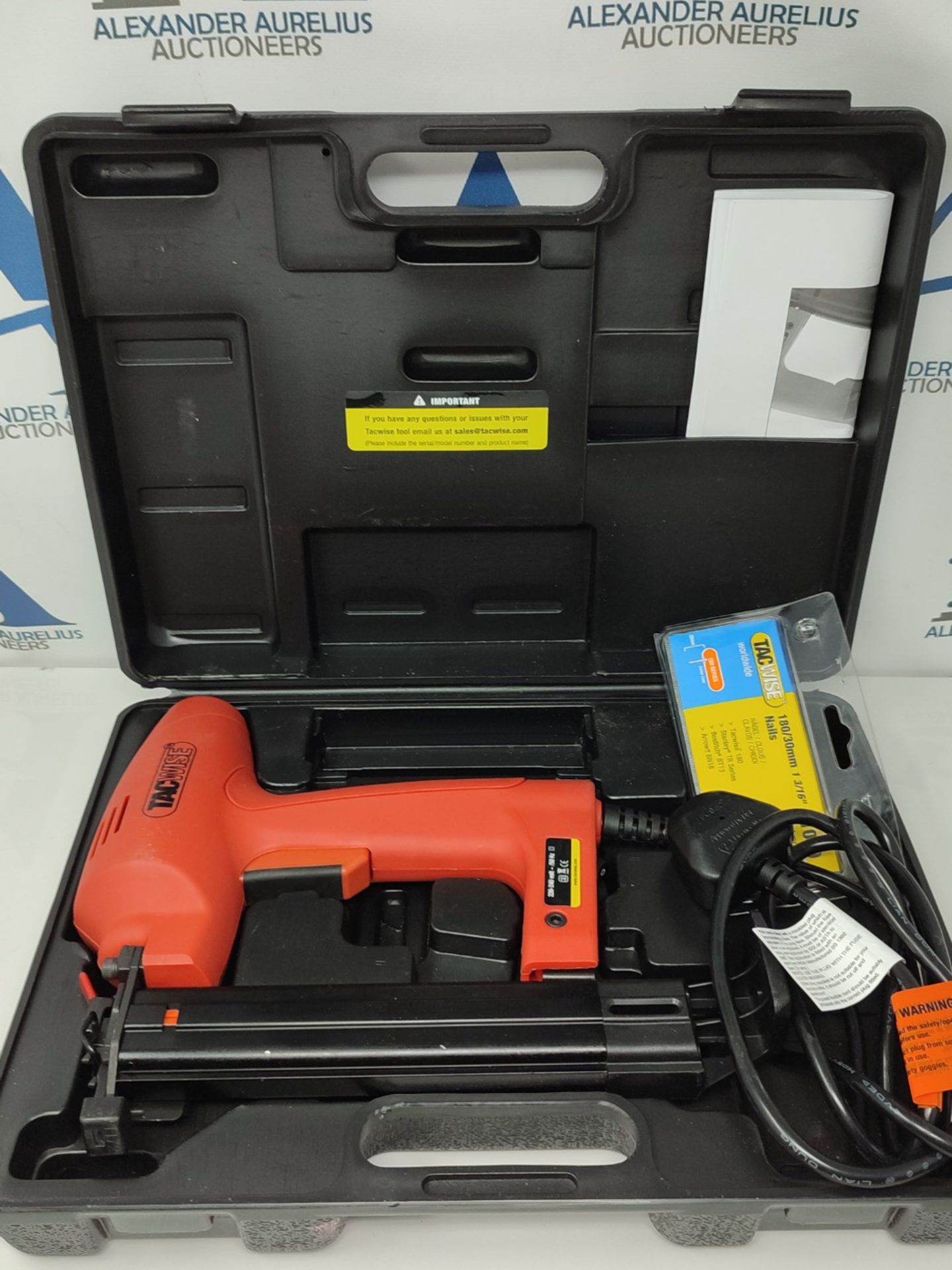 RRP £81.00 Tacwise 1705 Master Nailer 181ELS Pro, Electric Nail Brad Gun with 1000 Nails, Uses Ty - Image 2 of 2