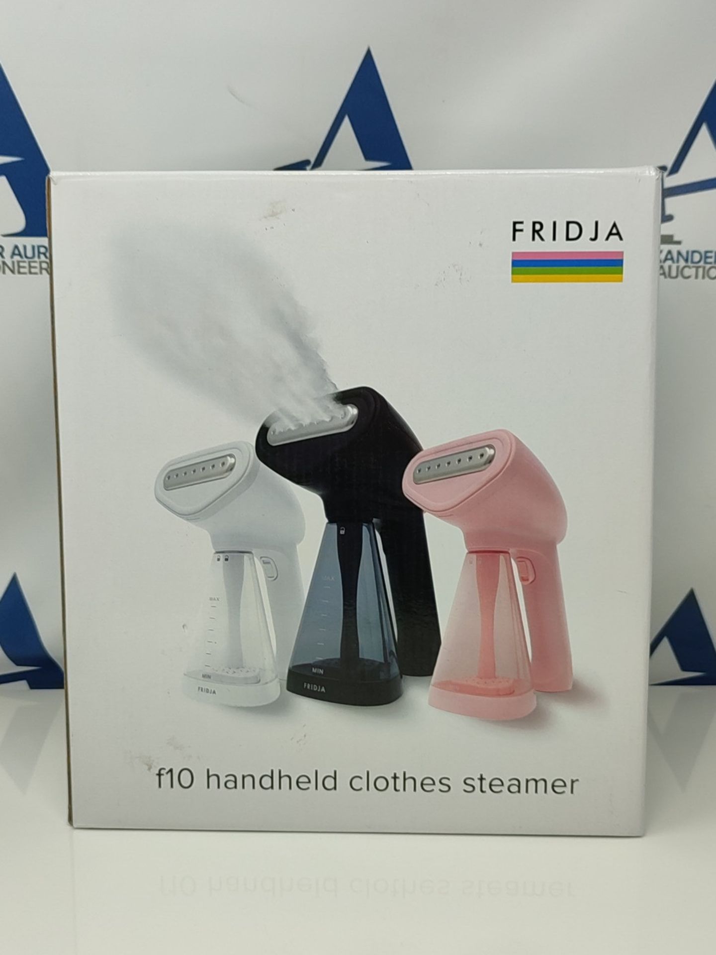 RRP £74.00 Fridja Powerful Handheld Clothes Steamer, 1500W Portable Hand Held Garment Steam Iron