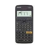 Casio FX-82SPXII Scientific Calculator, 13.8 x 77.0 x 165.5 mm, Dark Black