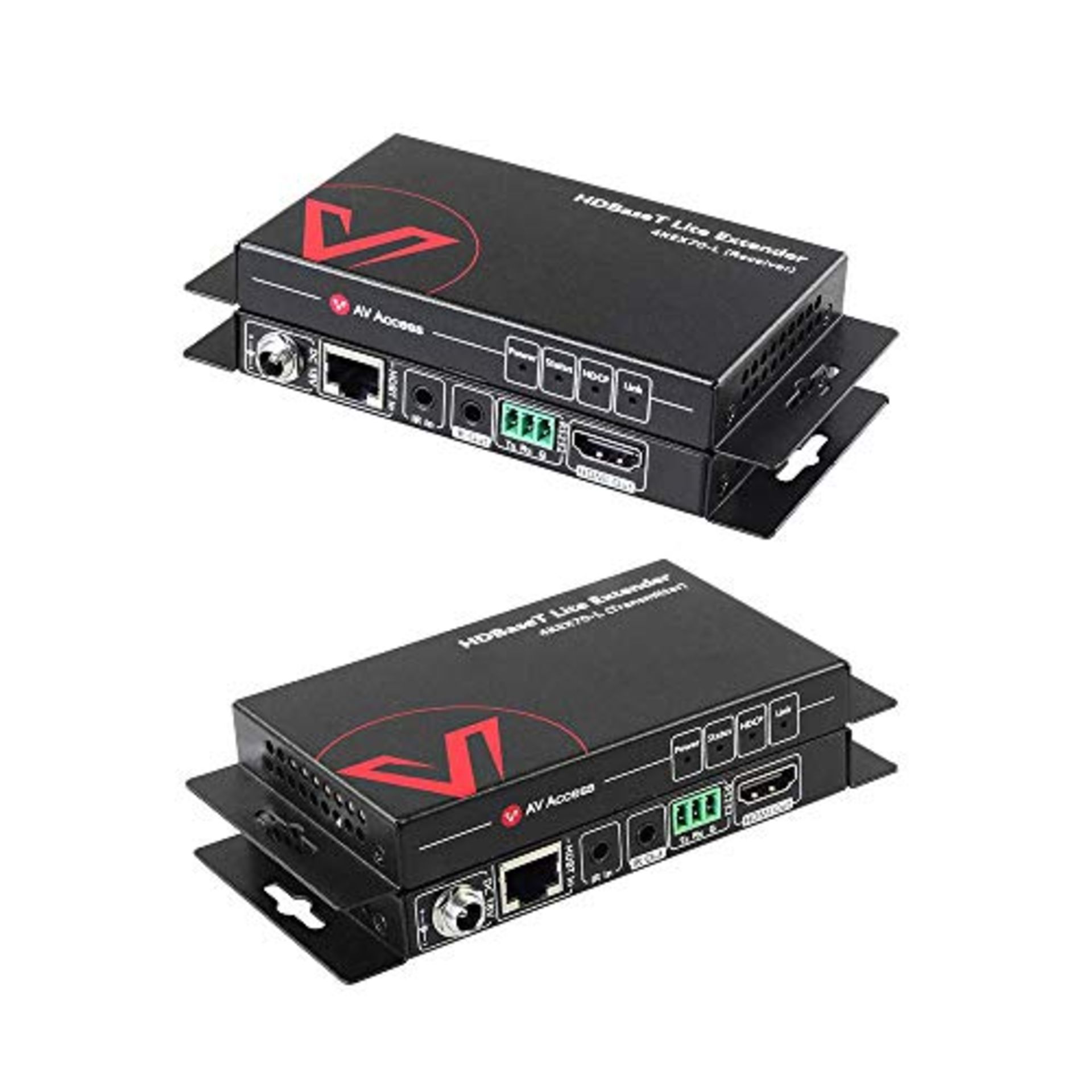 RRP £86.00 AV Access HDBaseT HDMI Extender Up to 70M, 4Kx2K@60/30Hz 1080P@60Hz HDR10 and 3D over