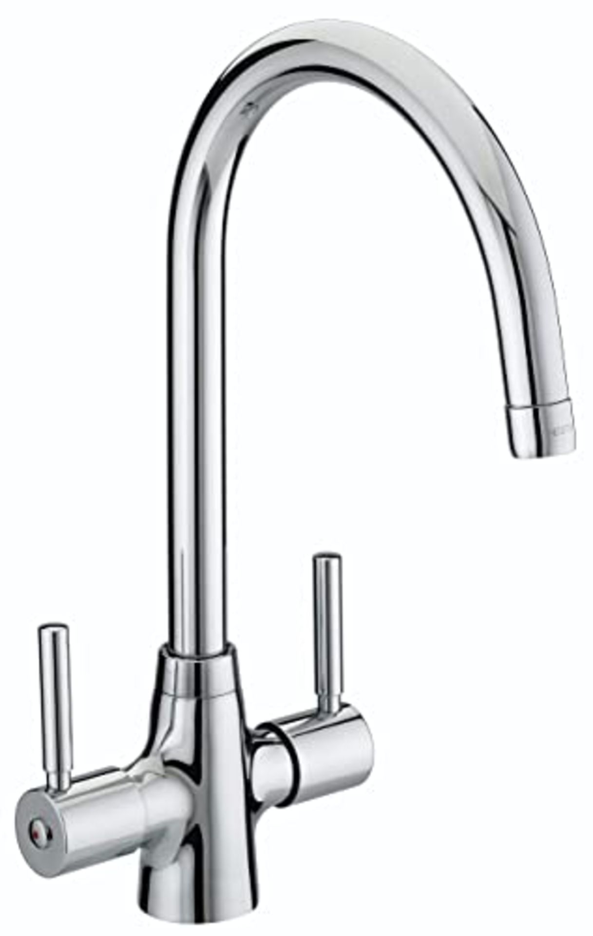 RRP £125.00 Bristan MZ SNK EF C Monza Easyfit Kitchen Sink Mixer Tap with Swivel Spout, Chrome