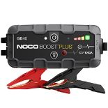 RRP £109.00 NOCO Boost Plus GB40 1000 Amp 12-Volt UltraSafe Portable Lithium Car Battery Jump Star