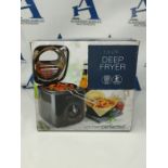 Kitchen Perfected 1.0Ltr Compact Deep Fryer/Non-Stick/Thermostat Control/Frying Basket