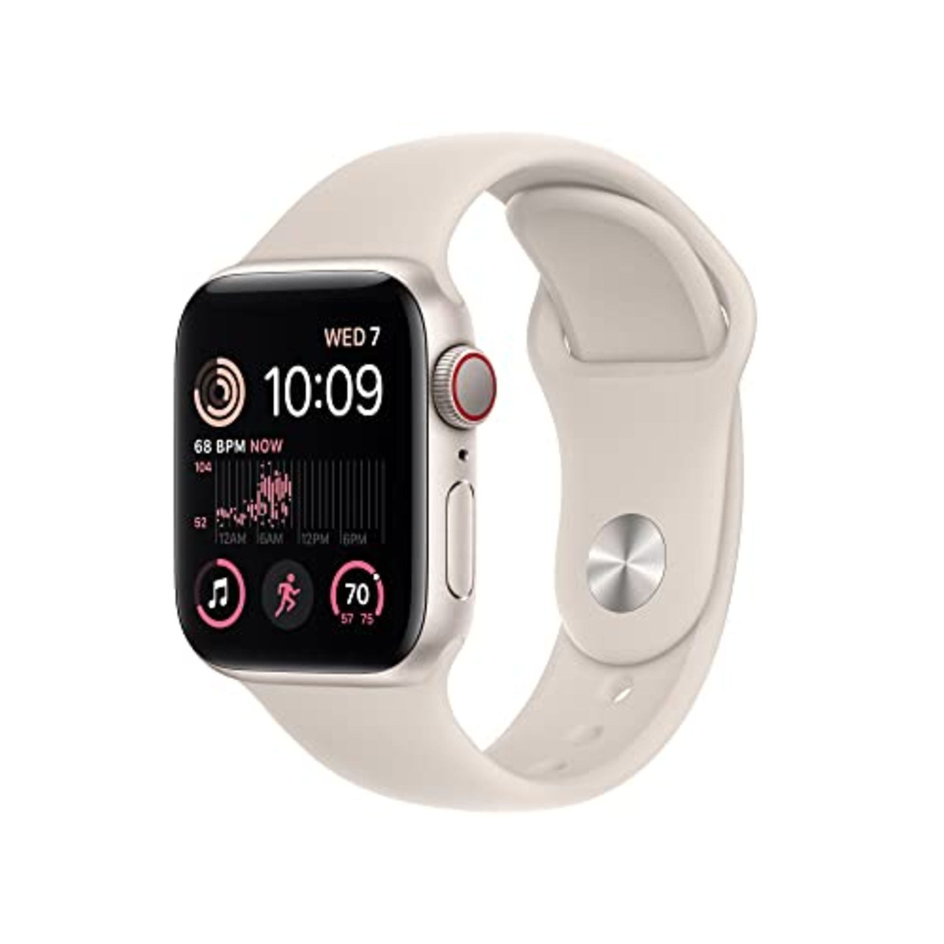 RRP £305.00 [INCOMPLETE] Apple Watch SE (2nd generation) (GPS + Cellular, 40mm) Smart watch - Star