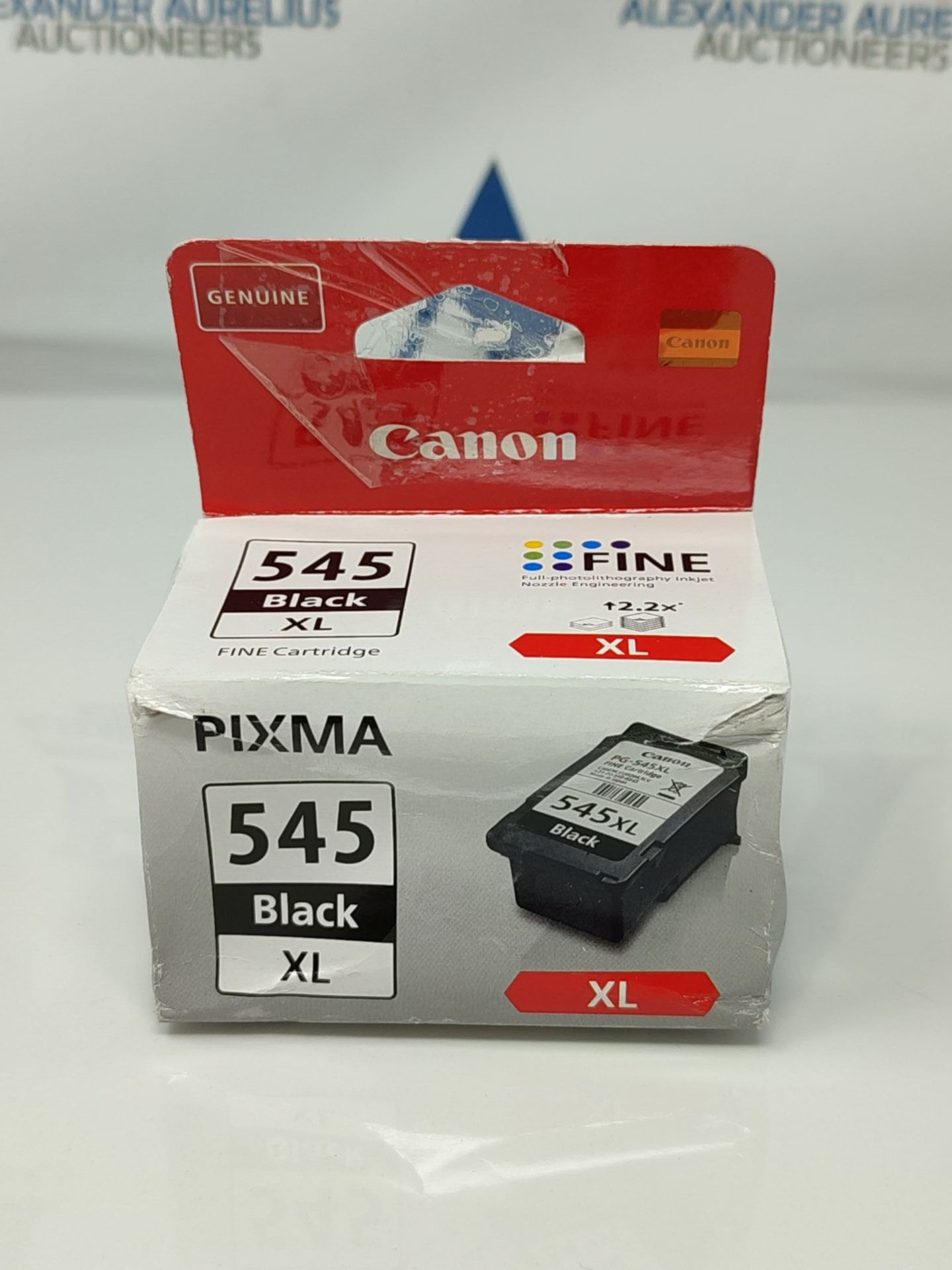 Canon Genuine Printer Ink - 1 x PG-545XL High Capacity 15ML Black Ink Cartridge for up - Image 2 of 3