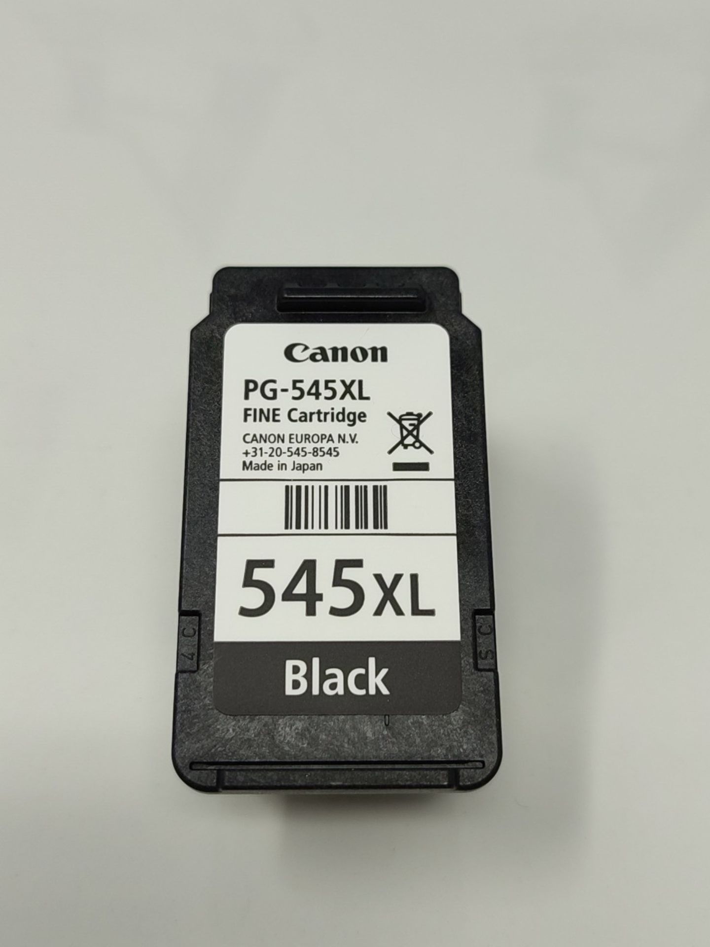 Canon Genuine Printer Ink - 1 x PG-545XL High Capacity 15ML Black Ink Cartridge for up - Image 3 of 3