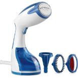 BEAUTURAL Clothes Steamer, Portable Handheld Garment Fabric Wrinkles Remover, 30-Secon