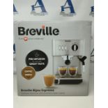 RRP £99.00 Breville Bijou Espresso Machine | Automatic and Manual Espresso, Cappuccino & Latte Ma