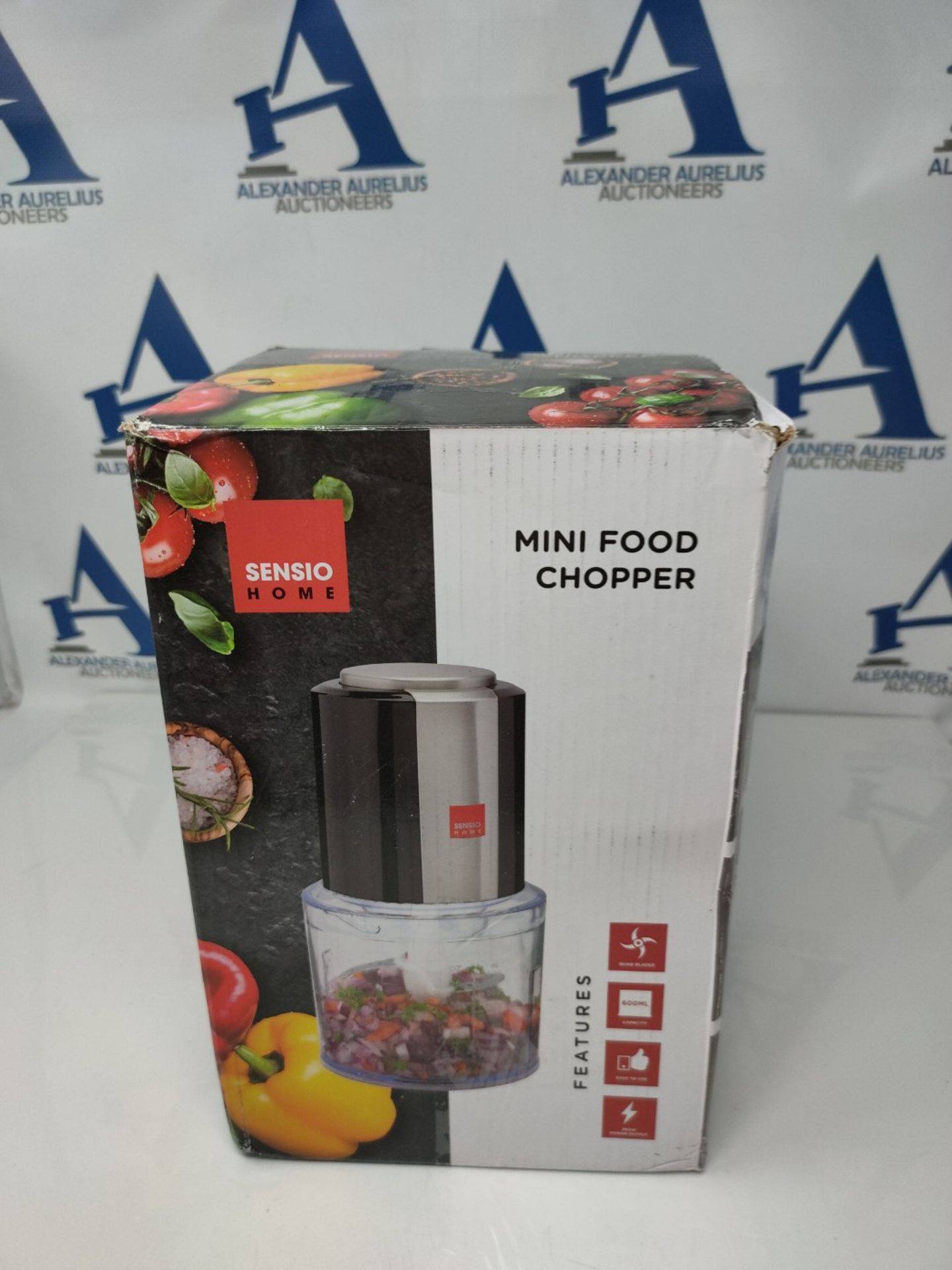 Sensio Home Mini Food Chopper/Small Food Processor â¬  Electric Dicer, Onion and