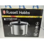 Russell Hobbs 19750 Rice Cooker and Steamer, 1.8L, Silver