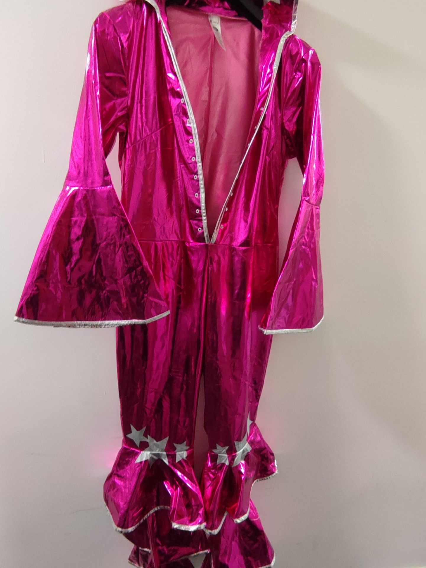Smiffys 1970s Dancing Dream Costume, Pink, M - UK Size 12-14