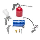 Air Compressor Accessories Tool kit Garage 8 Piece Compressed Air Setï¼ÆBlue)