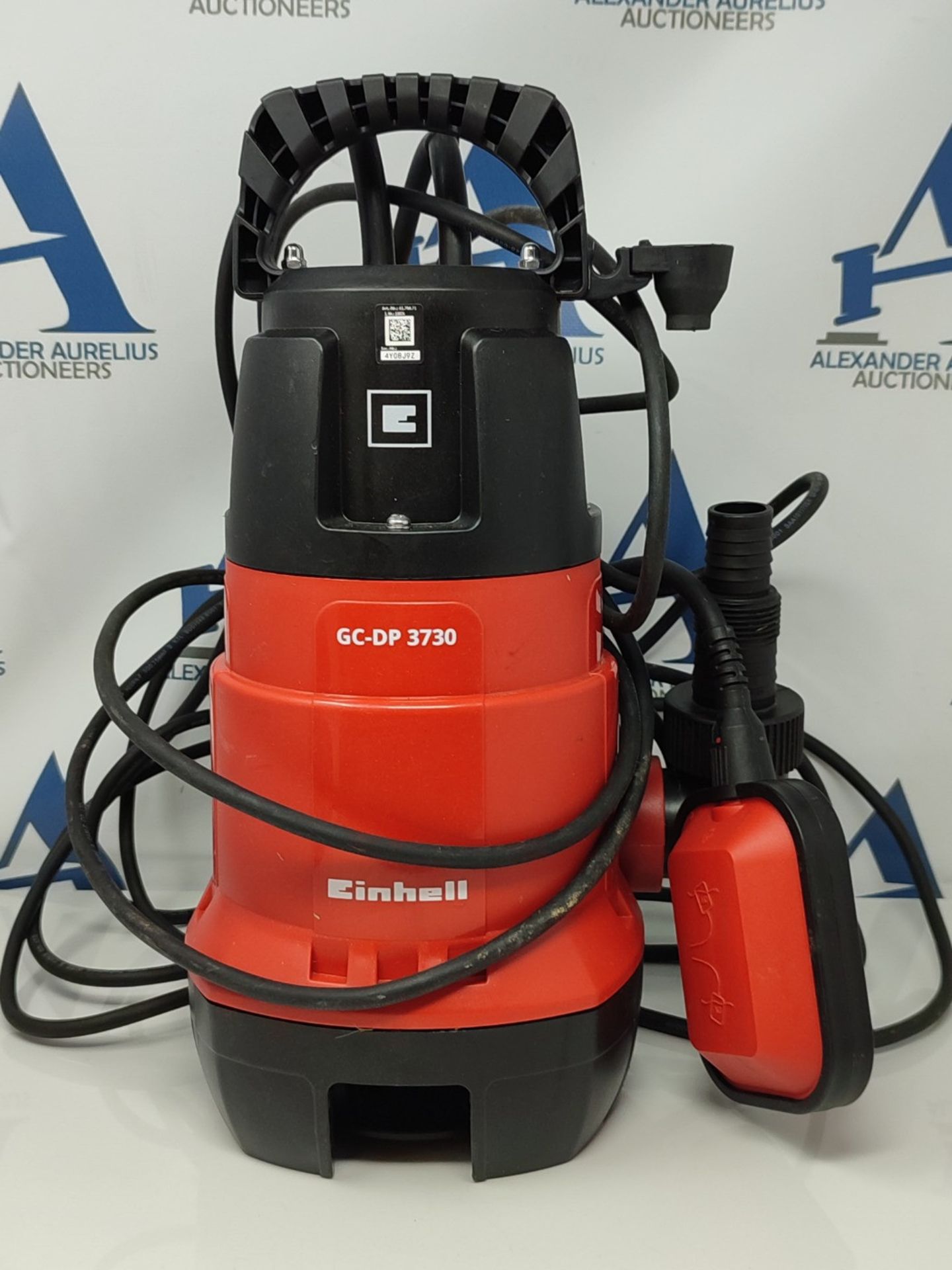 Einhell GC-DP 3730 Clean / Dirty Water Pump | 370W Submersible Pump, 9000 L/H, Float S - Image 2 of 2