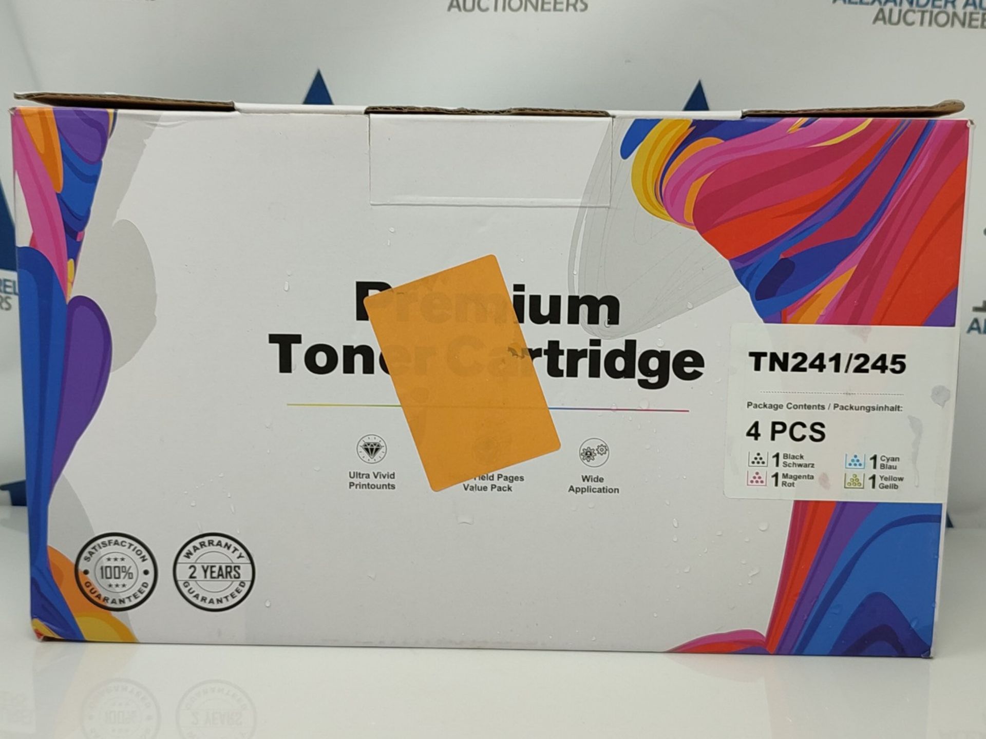 Uniwork Toner Cartridge Replacement for Brother TN241 TN245 Compatible with 3140CW 314 - Image 2 of 3