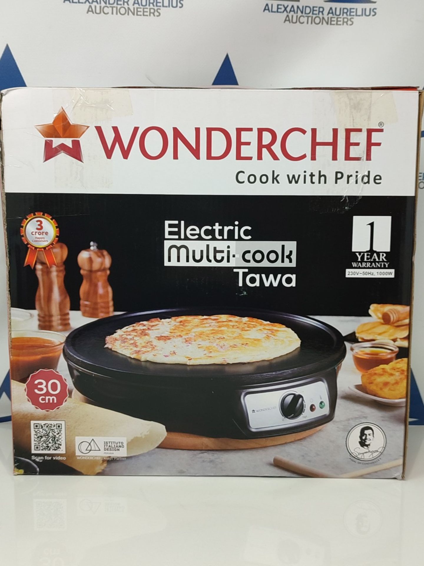 Wonderchef 63152431 Electric Dosa, Crepe, Pizza, Pancake, Roti Maker with Temperature - Image 2 of 3