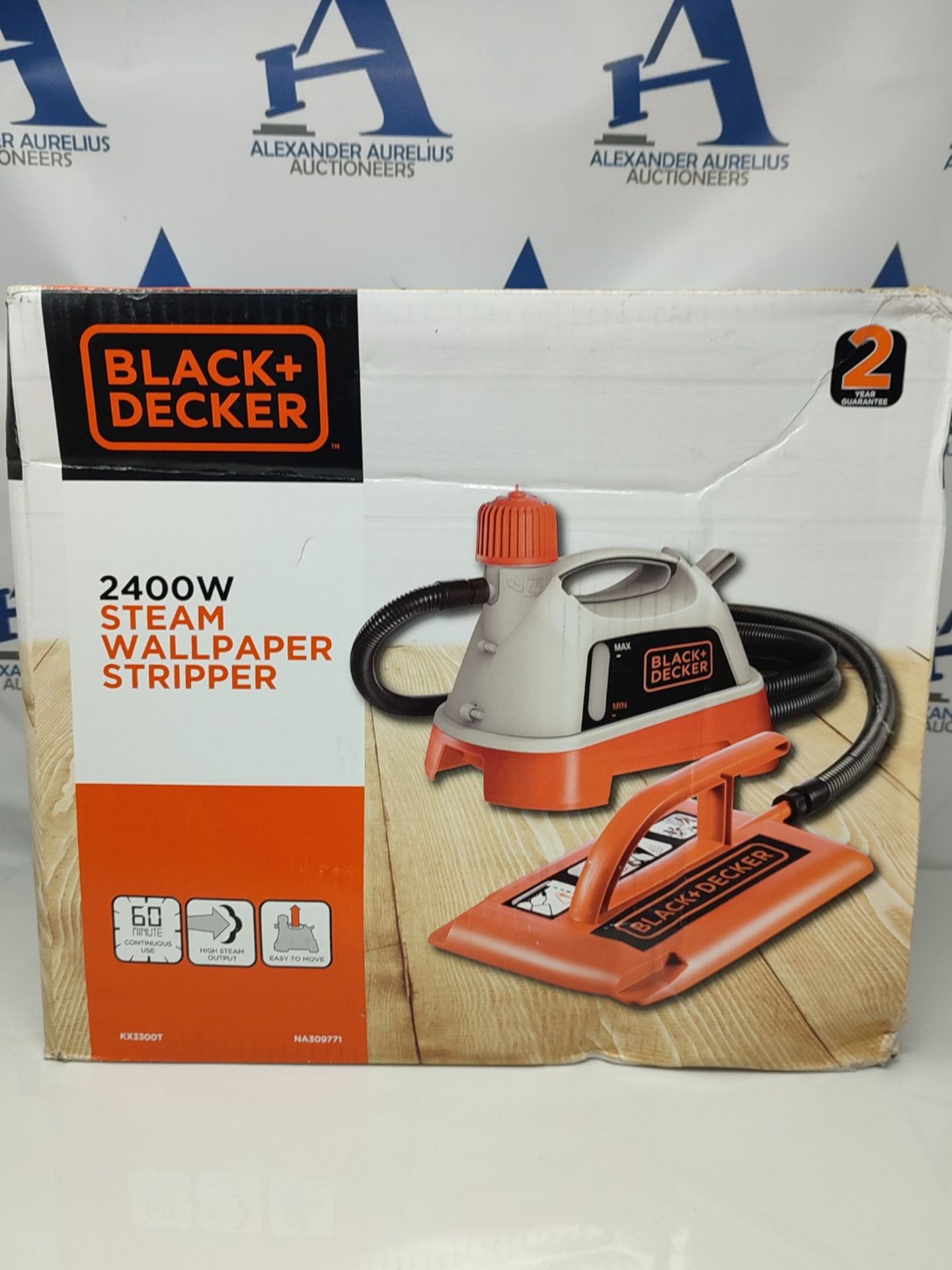 BLACK + DECKER | Wallpaper Steamer Stripper with Pad, 2400 W, Removes Vinyl, Multi-Lay - Image 2 of 3