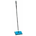 BISSELL Sturdy Sweep | Lightweight Carpet Sweeper | 2402E, Blue