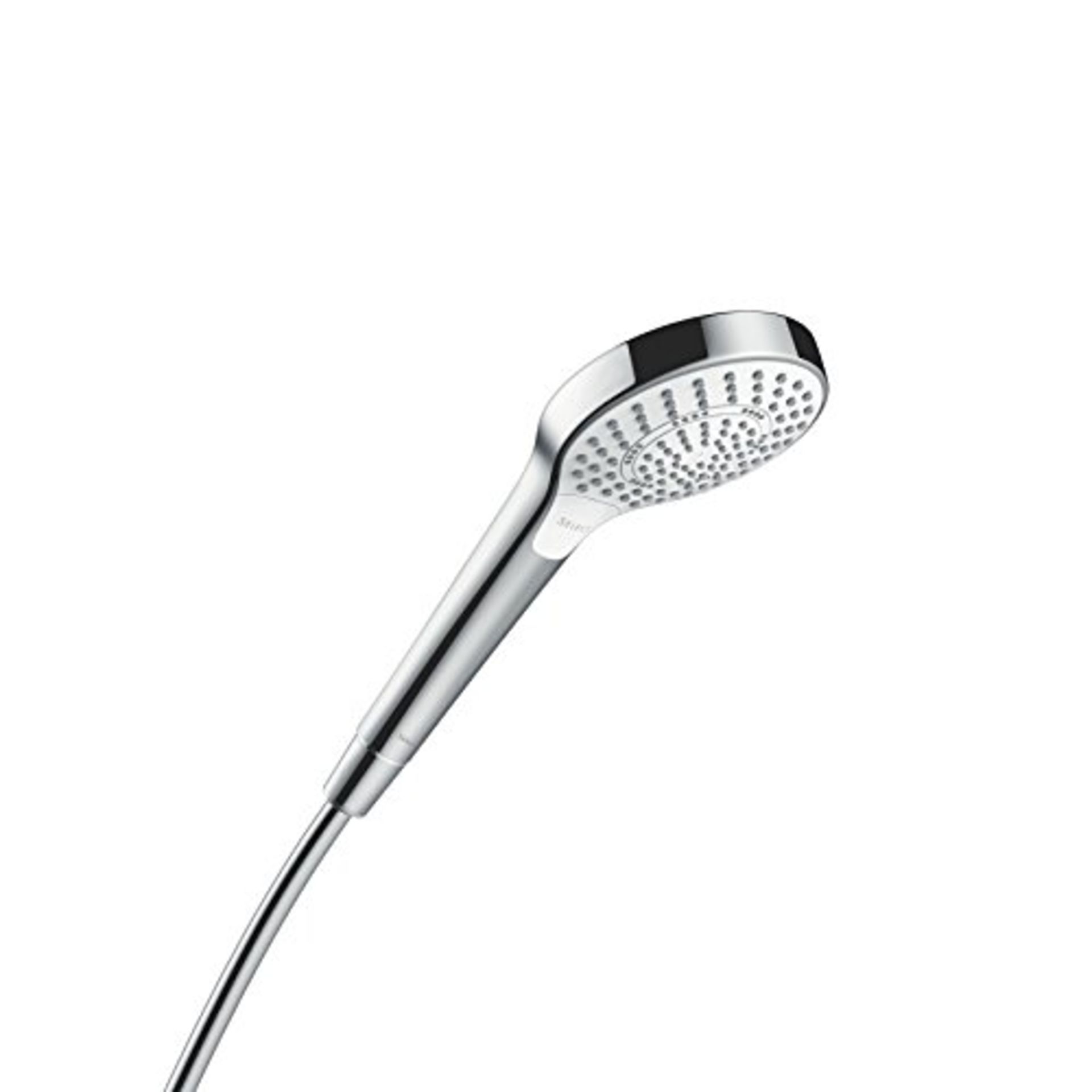 RRP £61.00 hansgrohe Croma Select S 110 Multi hand shower, 3 spray modes, white/chrome