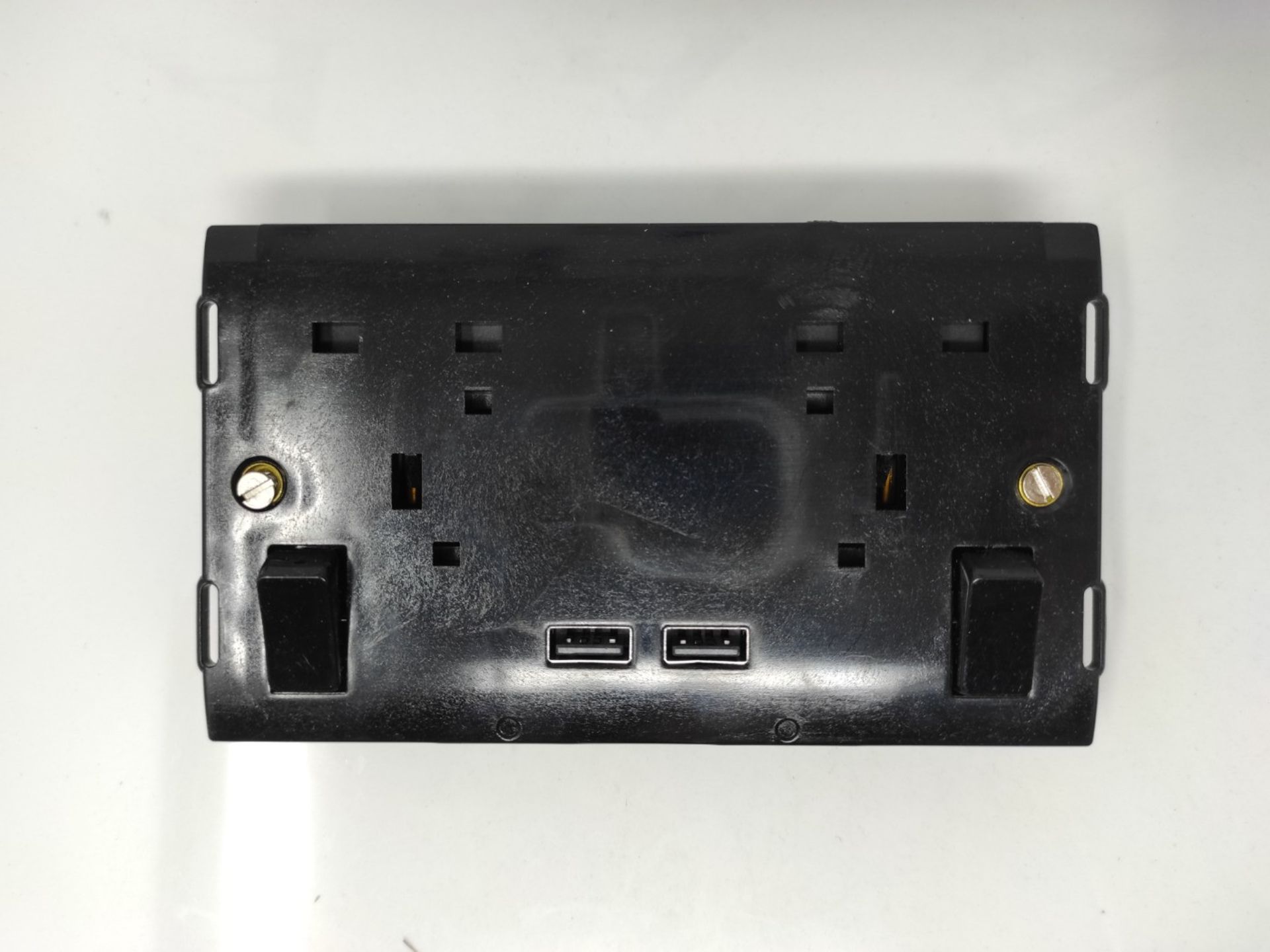 BG Electrical Evolve Double Switched Power Socket with 2 USB Charging Ports (3.1A), 13 - Image 3 of 3